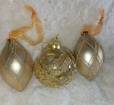 Large gold glass for sale  LIVERSEDGE