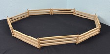 Cerca de brinquedo dobrável de madeira resistente 9 conectadas 8 3/4” links-Fazenda celeiro cavalo curral , usado comprar usado  Enviando para Brazil