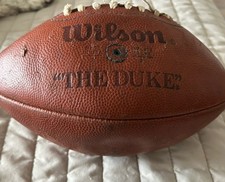 Fútbol americano de cuero vintage Wilson años 80 “The Duke” hecho en EE. UU.** segunda mano  Embacar hacia Mexico