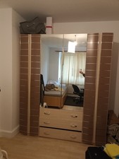 Großer kleiderschrank türen gebraucht kaufen  Magdeburg