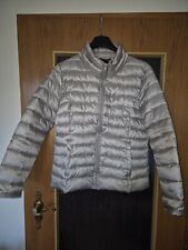 Steppjacke silbergrau nly gebraucht kaufen  Rosenheim
