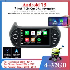 Rádio de carro 7"" Android 13 suporte Carplay 4+32G navegação GPS para Fiat Fiorino comprar usado  Enviando para Brazil
