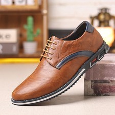 Usado, Sapatos sociais masculinos confortáveis sapatos casuais clássicos formais Oxford sapatos plus size comprar usado  Enviando para Brazil