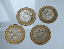 Messico coins bimetalliche usato  Italia