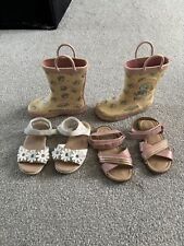 Girls sandals wellies for sale  ROTHERHAM