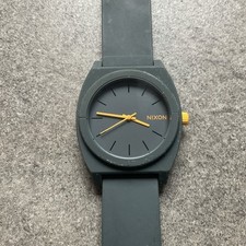 Relógio Nixon Minimal Time Teller P 39mm cinza fosco caixa de resina e pulseira D4 comprar usado  Enviando para Brazil