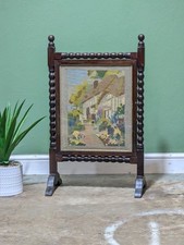 Edwardian fire screen for sale  FAKENHAM
