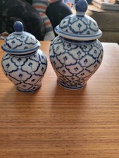 Vintage ceramic blue for sale  CHATHAM