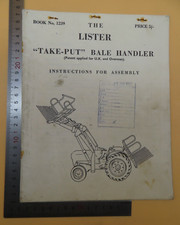Lister take put for sale  COLCHESTER