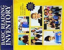 Basic reading inventory for sale  Philadelphia