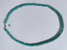 Collana rondelle turchese usato  Scandicci