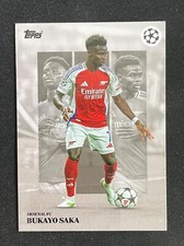 Bukayo Saka 2025 Topps Simplicidad Simplicity Arsenal na sprzedaż  Wysyłka do Poland