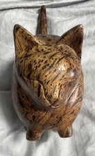 Large wooden carved for sale  HUDDERSFIELD