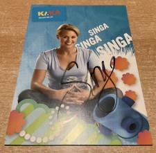 Autogrammkarte singa kika gebraucht kaufen  Husum