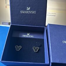 Swarovski earrings mickey for sale  SPALDING