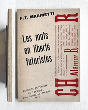 Marinetti. les mots usato  Roma