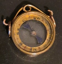 9ct gold fob for sale  SHEFFORD