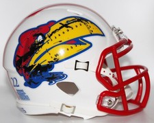 2022 Kansas Jayhawks Custom Riddell Mini Capacete vs Oklahoma comprar usado  Enviando para Brazil