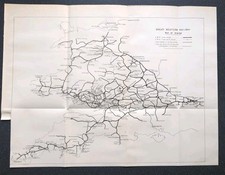 Original 1923 large for sale  WARRINGTON