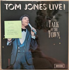 Tom Jones Live! At The Talk Of The Town Vinyl Record EX/VG SKL4974 1967 1st comprar usado  Enviando para Brazil