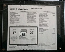 Msrp window sticker for sale  Hamburg
