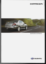 Subaru impreza specifications for sale  UK
