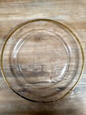 Platzteller glas goldfarbenen gebraucht kaufen  Köln