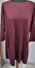 Vestito longuette bordeaux usato  Roma