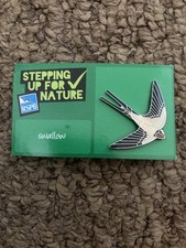 Rspb pin badge for sale  BIGGLESWADE