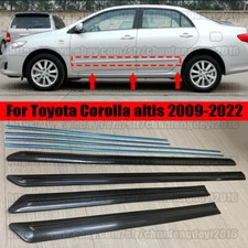Para Toyota Corolla altis 2009-2022 Carro Porta Corpo Moldura Lateral Acabamento Conjunto NÃO PINTADO comprar usado  Enviando para Brazil