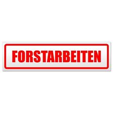 Forstarbeiten magnetschild sch gebraucht kaufen  Leipzig