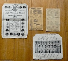 Somerset cricket scorecards for sale  CALNE