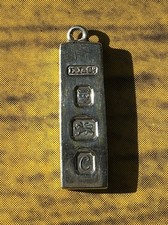 Silver ingot pendant for sale  GREAT YARMOUTH