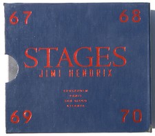 JIMI HENDRIX Stages 4x CD box set 1991 Reprise 1967-1970 live, Near Mint Discs comprar usado  Enviando para Brazil