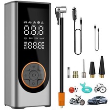 Bomba de ar portátil inflador de pneus 150PSI para pneus de carro com pneu... comprar usado  Enviando para Brazil