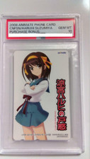 Cartão de telefone PSA10 HARUHI SUZUMIYA 2008 GEM ESTADO PERFEITO comprar usado Cartão de telefone PSA10 HARUHI SUZUMIYA 2008 GEM ESTADO PERFEITO comprar usado  Enviando para Brazil