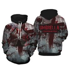 Jaqueta pulôver masculina com capuz Resident Evil Umbrella Corporation impressão 3D, usado comprar usado  Enviando para Brazil