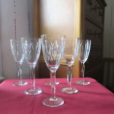 Verres eau cristal d'occasion  Thiaucourt-Regniéville