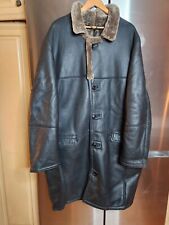 Mens leather shearling for sale  Saugus