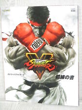 STREET FIGHTER V 5 Tanren no Sho Guide Sony PlayStation 4 Livro 2016 Japão KD96 comprar usado  Enviando para Brazil