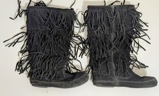 Moccasin boots black for sale  Litchfield Park