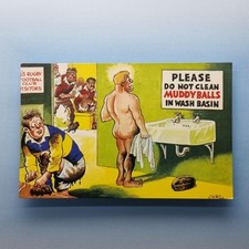 Comic postcard rugby for sale  TELFORD