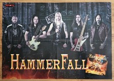 MEGA pôster: HAMMERFALL de 2019 - 22 x 16 pol. (55 x 40 cm) - ESTADO PERFEITO! comprar usado  Enviando para Brazil