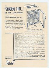 Advertising general chef usato  Italia
