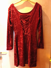 Samtkleid kleid damenkleid gebraucht kaufen  Bad Berneck