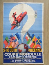 Affiche ancienne coupe d'occasion  Douarnenez
