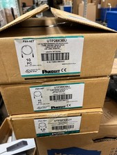 30x Panduit UTP28X3BU Cat6a 28awg cabo de remendo de rede, 3 pés cor azul comprar usado  Enviando para Brazil