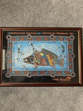 Framed aboriginal art for sale  NORTHAMPTON
