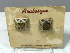 Brincos vintage arabescos com clipe de metal filigrana de pássaros tom de ouro e prata comprar usado Brincos vintage arabescos com clipe de metal filigrana de pássaros tom de ouro e prata comprar usado  Enviando para Brazil