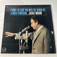 Jackie mason comedy for sale  Adrian